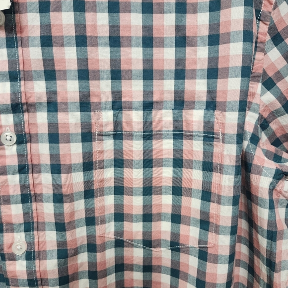 J.crew factory men's button-down shirt size XL slim untucked flex washed - Picture 3 of 11